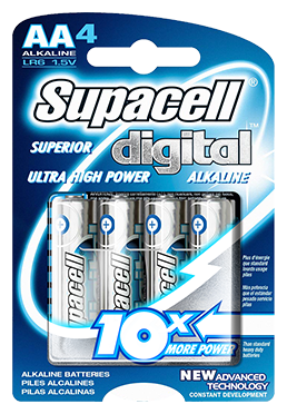Supacell AA Alkaline Batteries Pack