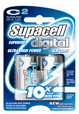 Supacell C Alkaline Batteries Pack