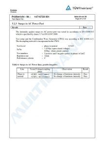 Test report - certificate no.14716728-24