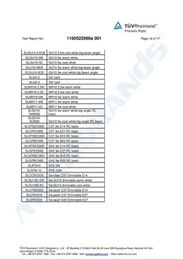 RoHS2 compliance document – page 16 of 17
