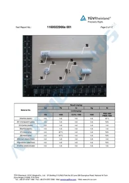 RoHS2 compliance document – page 5 of 17