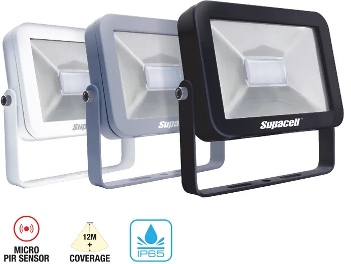 Supacell LED slim floodlights