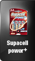 Supacell power plus zinc chloride battery small